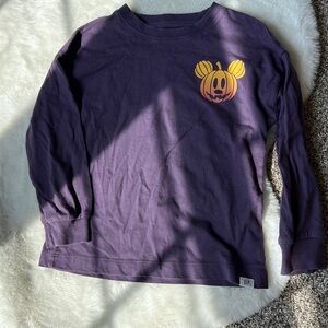 Gap Disney 100% Organic Cotton Mickey Mouse Graphic T-Shirt Halloween